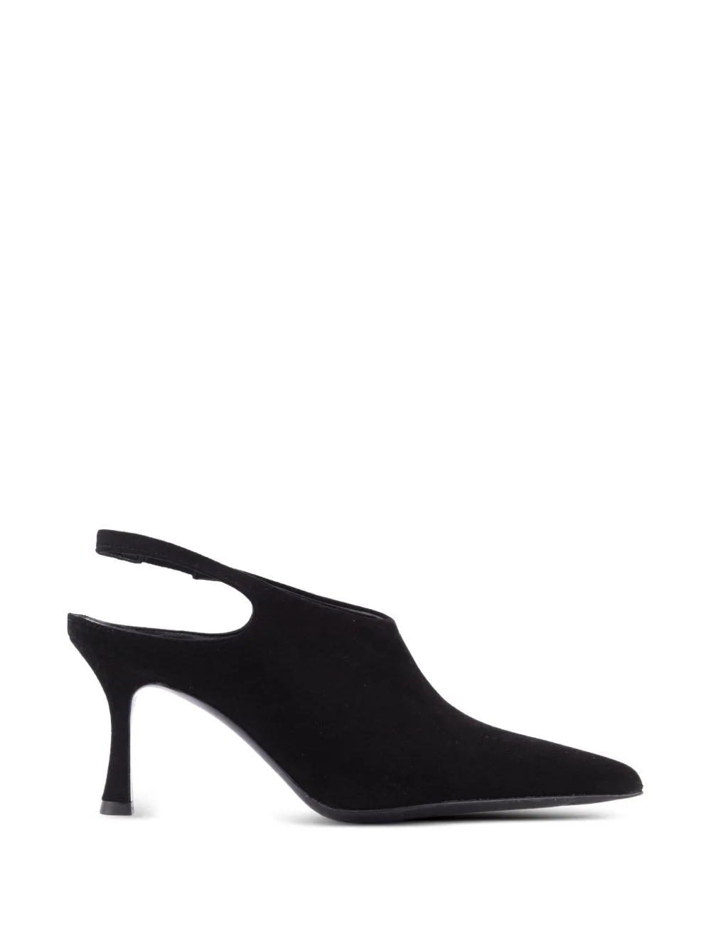 Suede Slingback Pumps by Paul Warmer