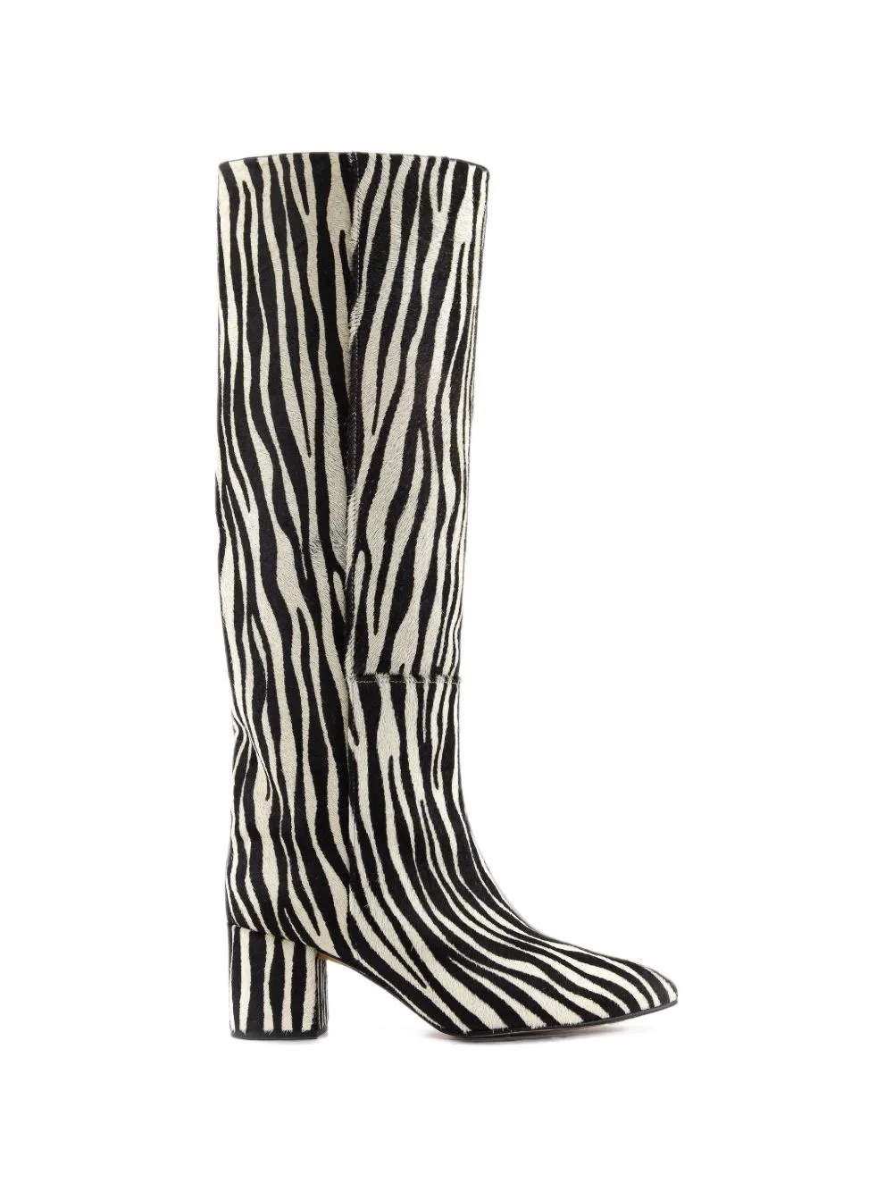 Zebra-Print Pony-Hair Boots by TORAL SHOES
