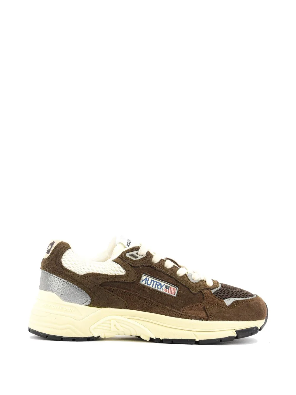 Hyperway Suede-Panel Low-Top Sneakers by Autry