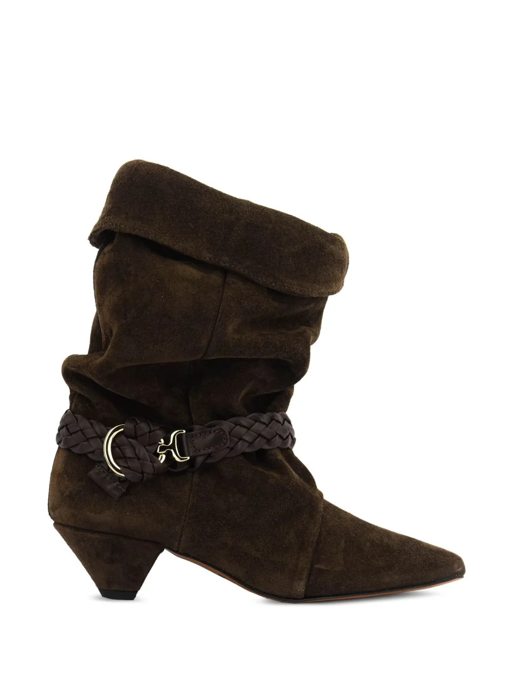 Sally Lynn Braided Ankle Boots by Nubikk