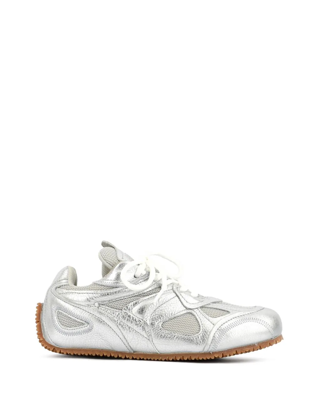 Slow Runner Metallic-Finish Low-Top Sneakers by Axel Arigato