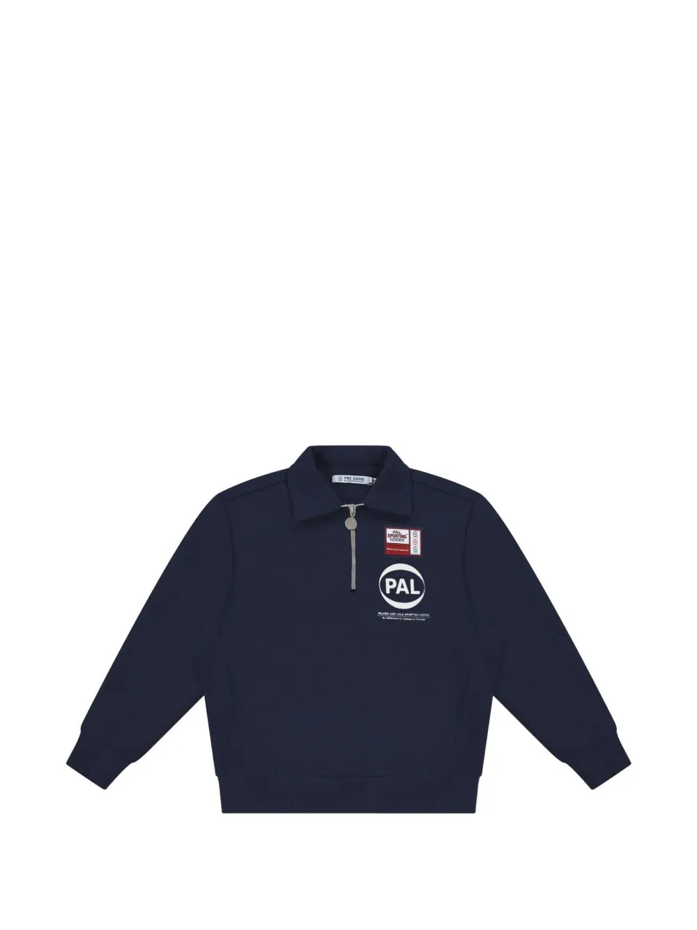 Pre Game Logo-Print Half-Zip Sweatshirt by PAL