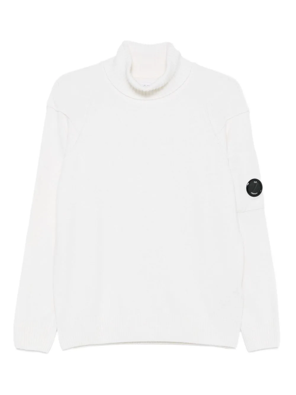 Turtleneck Lens-Detail Sweater by C.P. Company