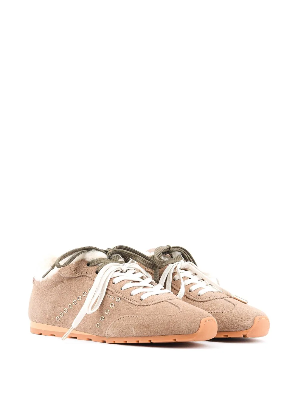 Billy Lou Fur Shearling-Lined Sneakers