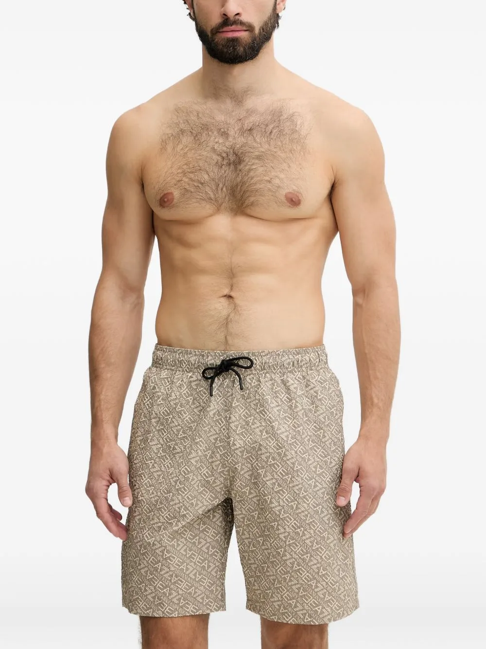 All-Over Logo Swim Shorts