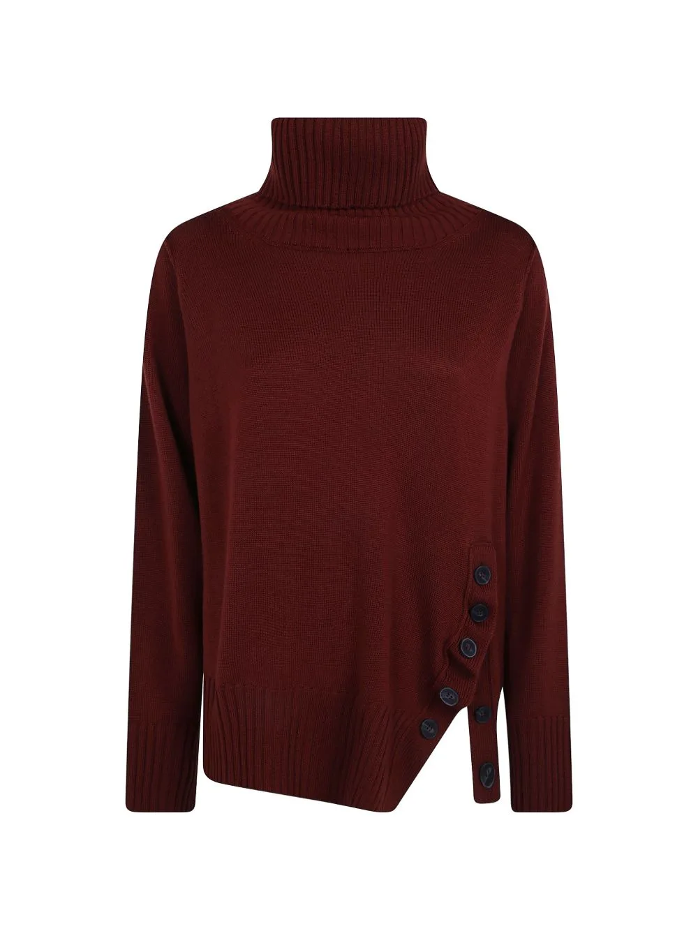 Button-Detail Roll-Neck Sweater by PierAntonioGaspari