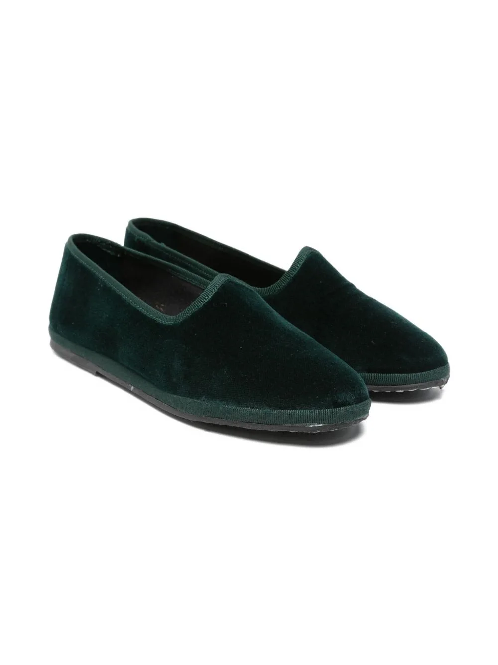 Velvet Almond Loafers by Il Gufo
