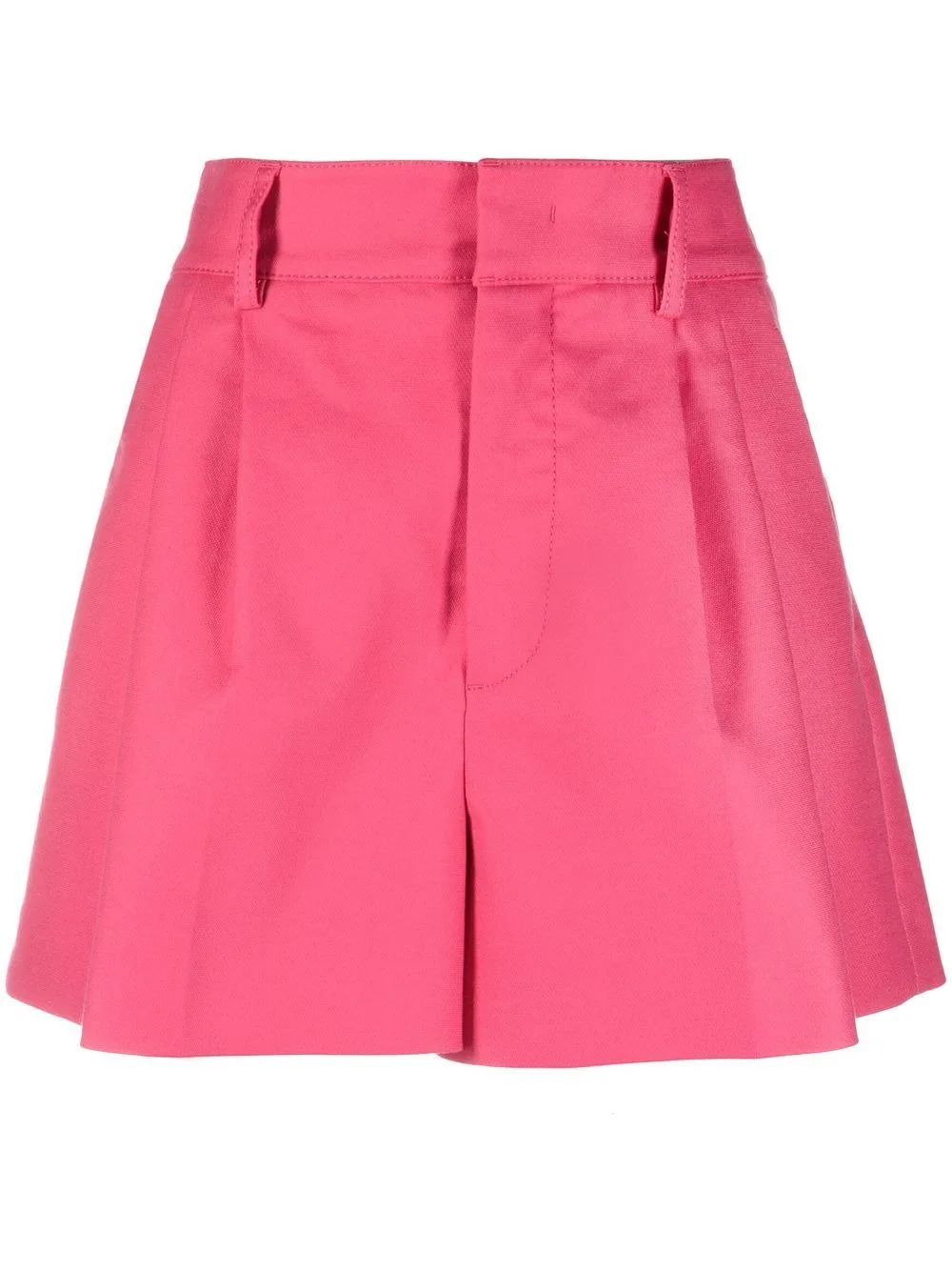 Tailored High-Waist Shorts by RED Valentino