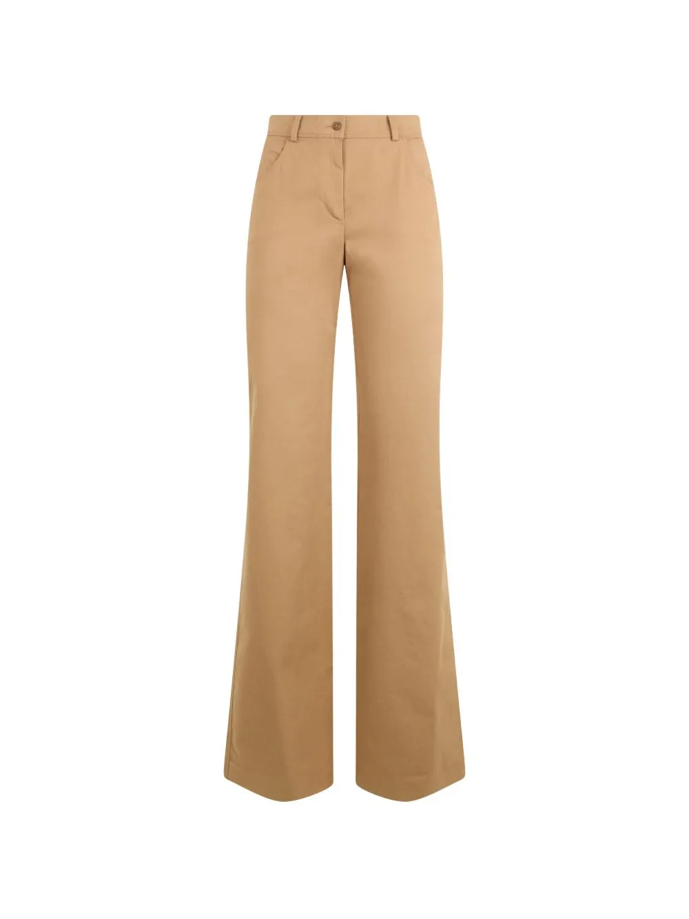 High-Waisted Flared Trousers by Alberta Ferretti