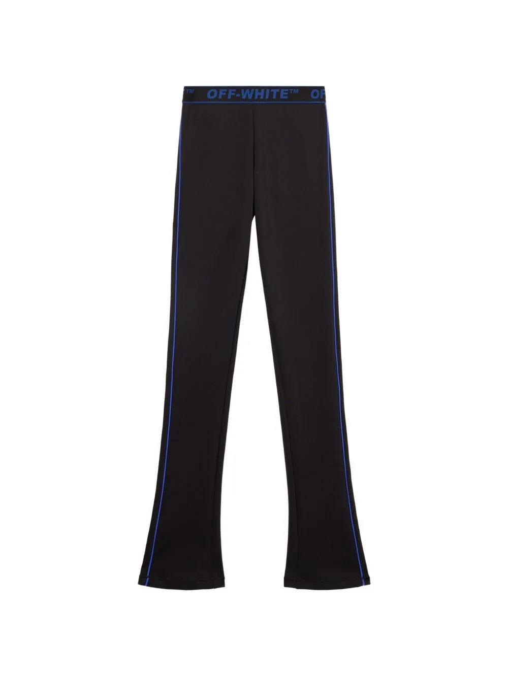 Logo-Waistband Flared-Leg Trousers by Off-White