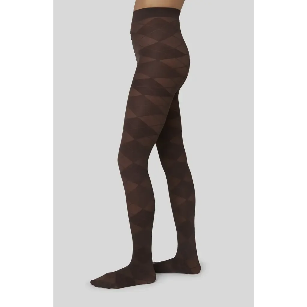 Rebecka Argyle Tights by Swedish Stockings