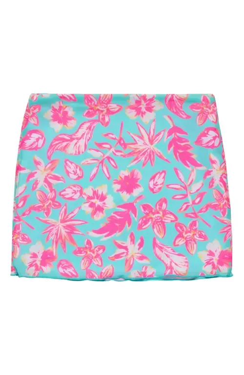 Tropical Glow Cover-Up Miniskirt by Snapper Rock