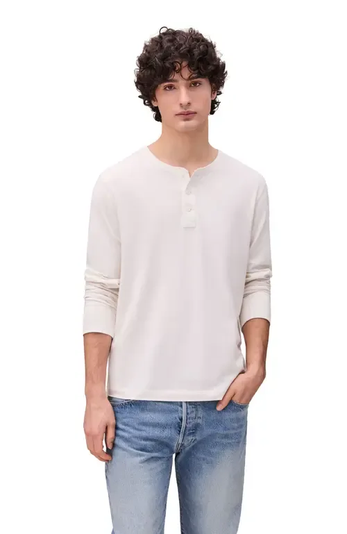 The Work Week Pima Henley by Richer Poorer