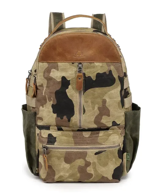 Mountain Leaf Durable Outdoor Utility Backpack by TSD Brand