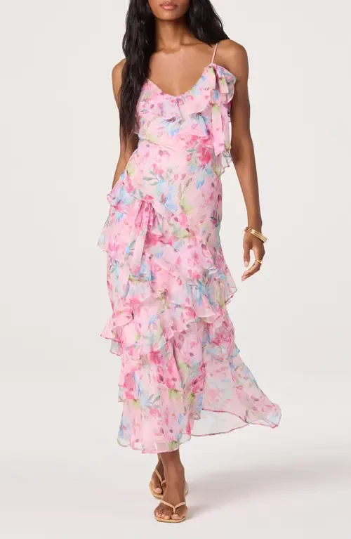 Amiya Ruffle Maxi Dress by ASTR the Label