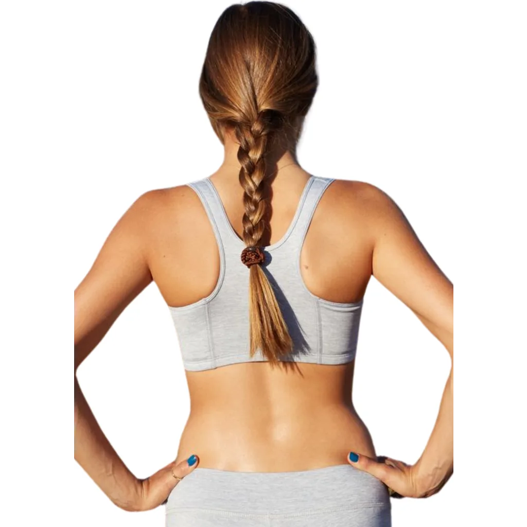 Half Moon High-Impact Sports Bra by Yellowberry