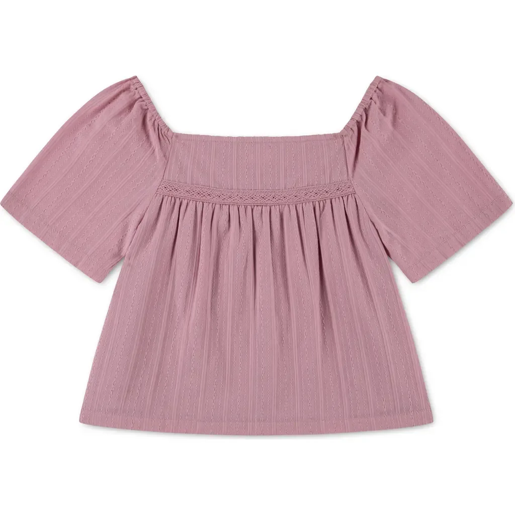 Boho Cotton Swing Top by abercrombie kids