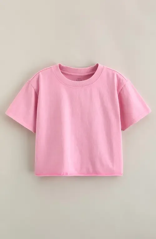 Crop Cotton T-Shirt by Treasure & Bond