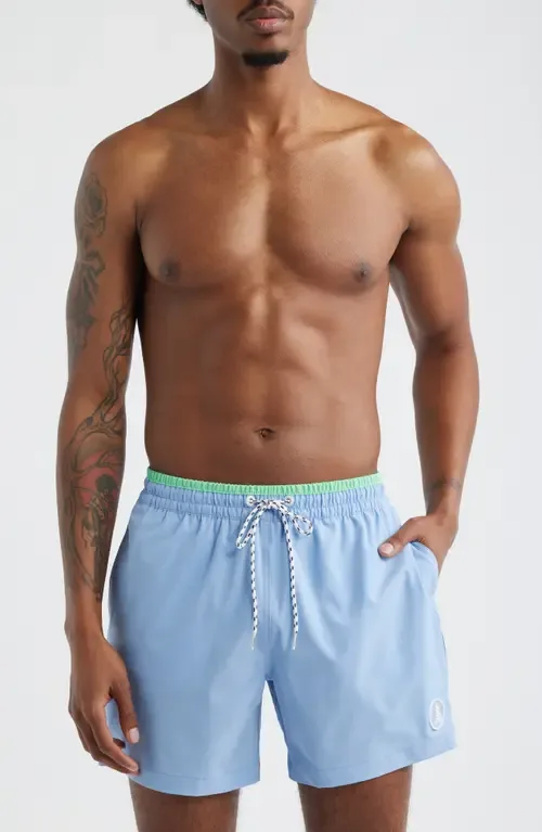 Alpine Skies 5.5-Inch Swim Trunks