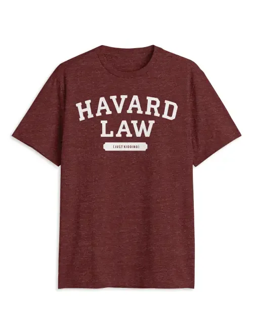 "Havard" Law Graphic Tee by True Nation by DXL