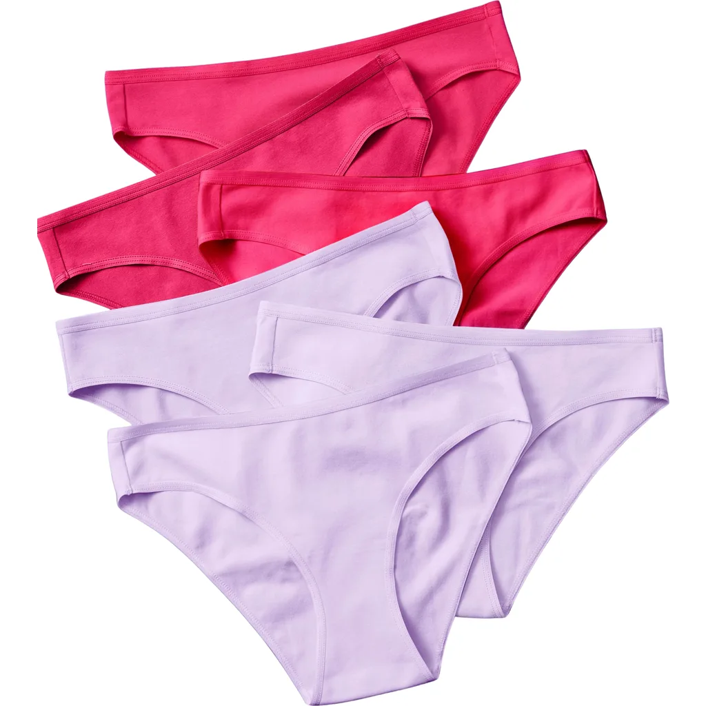 Simple Pima Cotton Underwear 6PK by Yellowberry