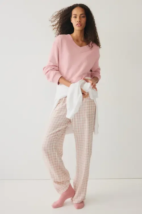 V-Neck Sweatshirt by H&M