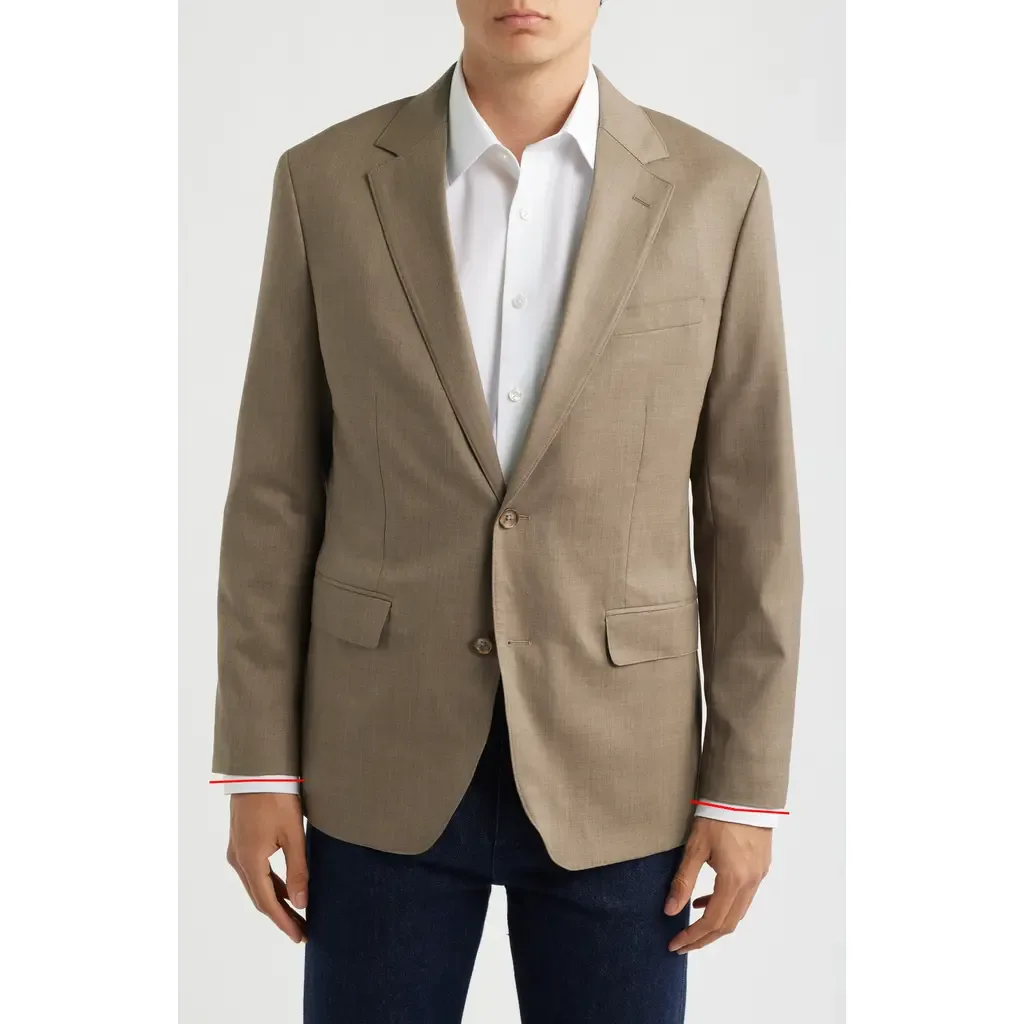 Jetsetter Standard Fit Mélange Stretch Wool Sport Coat by Bonobos