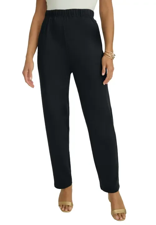 Soft Ease Straight Leg Pant by Jessica London