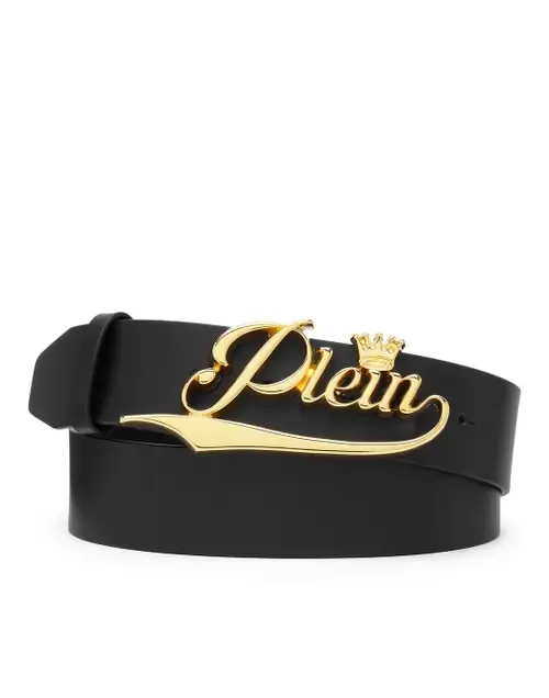 Leather Belt King Plein by PHILIPP PLEIN