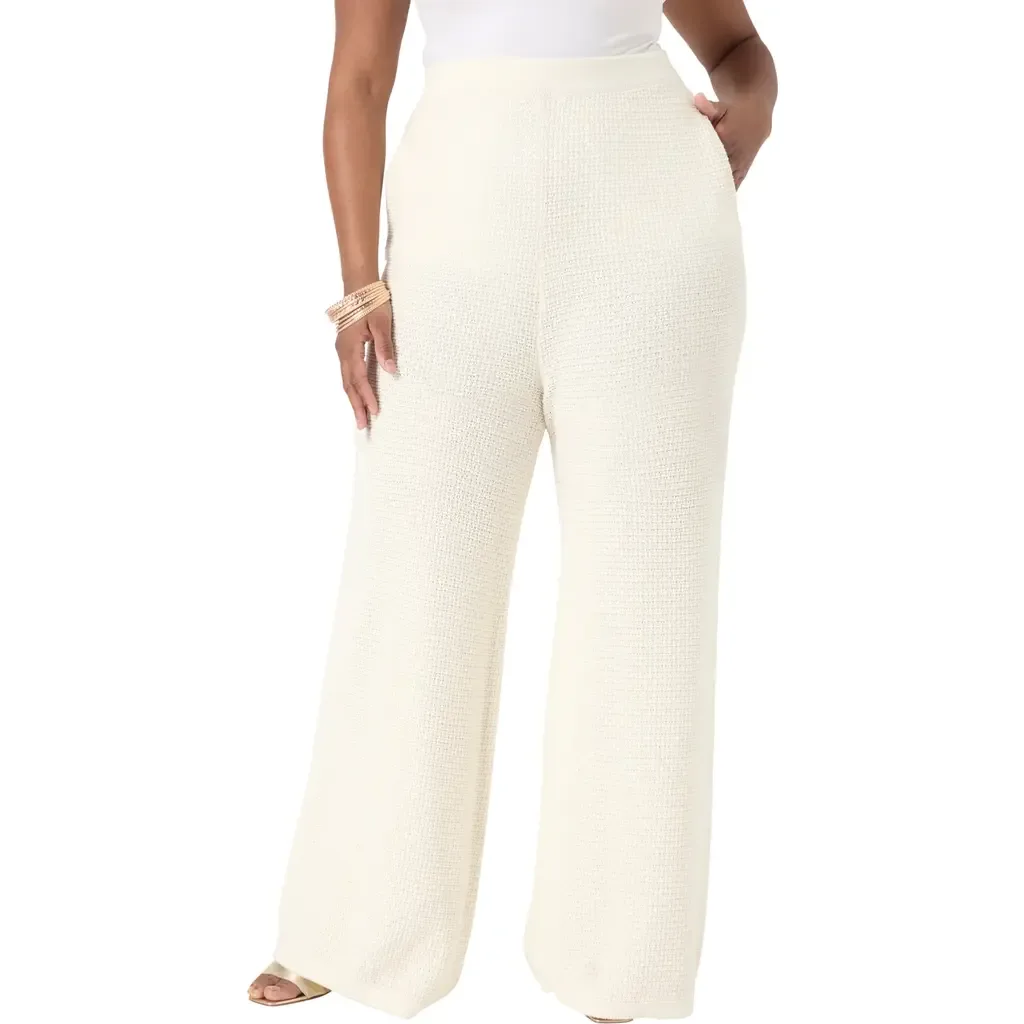 Knitted Sweater Pants by June + Vie