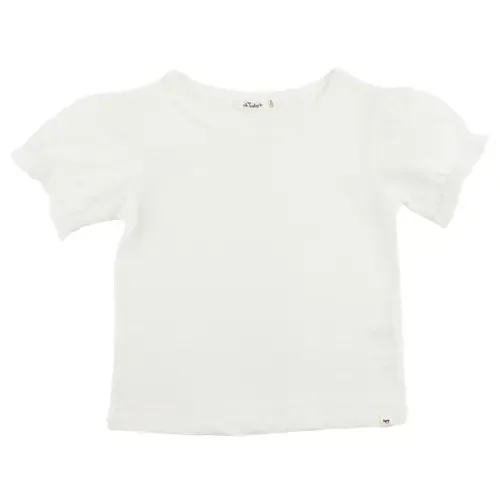 Ruffle Cotton Slub Layla Tee by oh baby!