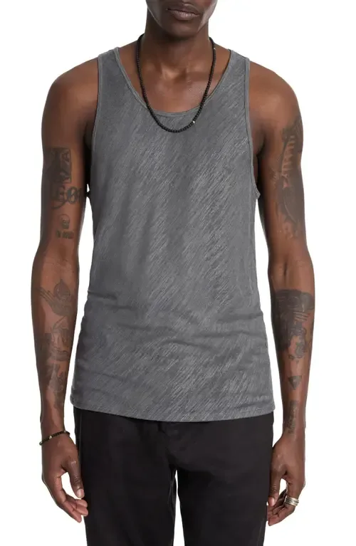 Broome Slim Fit Linen Tank by John Varvatos