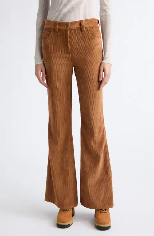 Corduroy Flare Leg Pants by Moncler