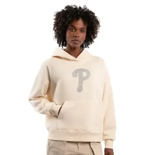 Starter Philadelphia Phillies Fleece Rhinestone Hoodie by STARTER