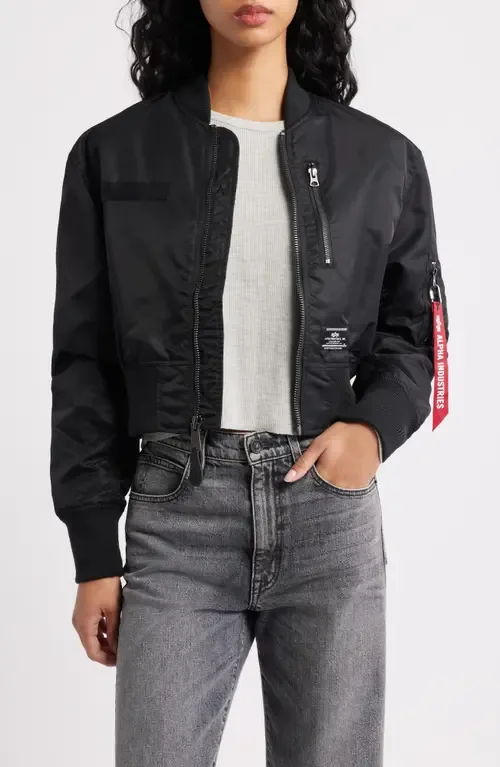 L-2B Gen Crop Flight Jacket by Alpha Industries