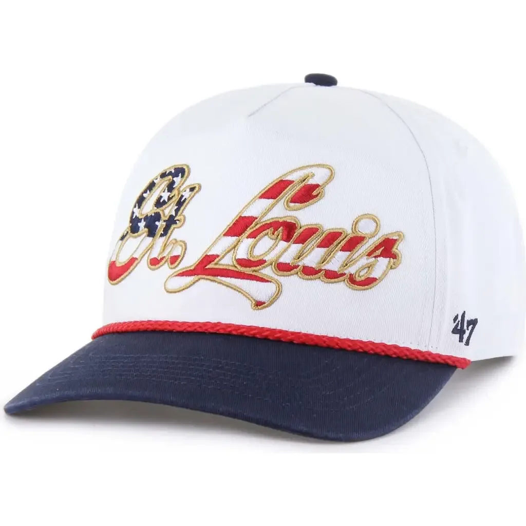 '47 St. Louis Cardinals Patriotic Overhand Hitch Adjustable Hat