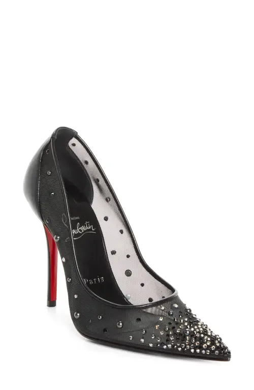 Miss Z Degrastrass Pointed Toe Pump by Christian Louboutin