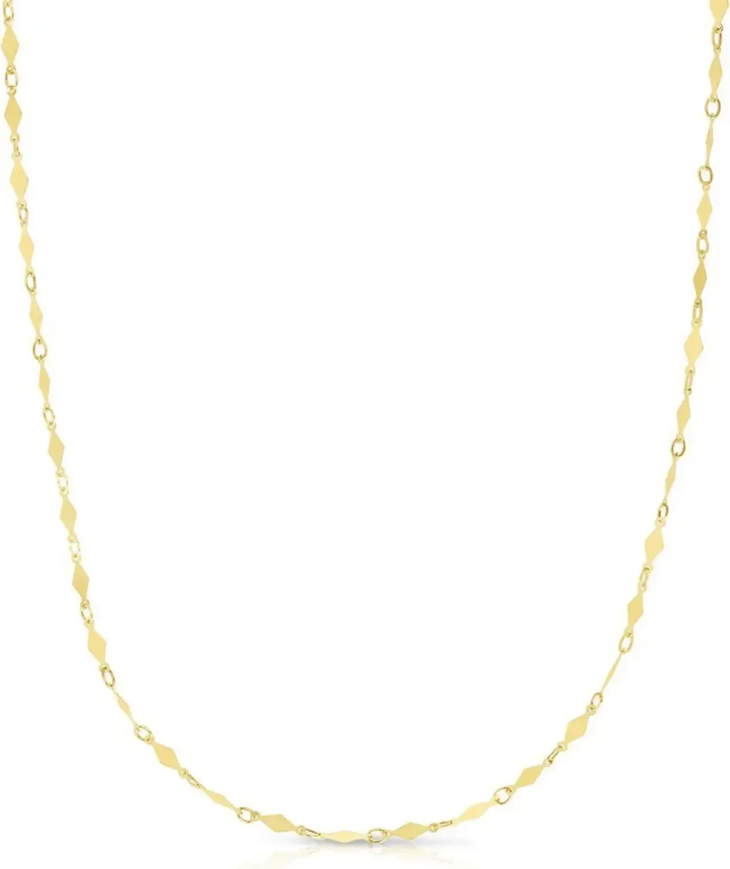 Kite Chain Necklace by The Lovery Fine Jewelry