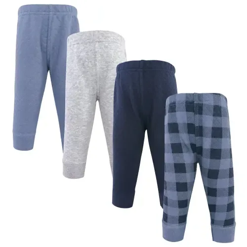 Quilted Jogger Pants 4pk by Hudson Baby