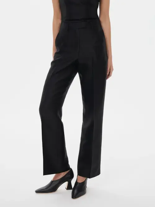 Tailored Silk Wool Pants by Alas