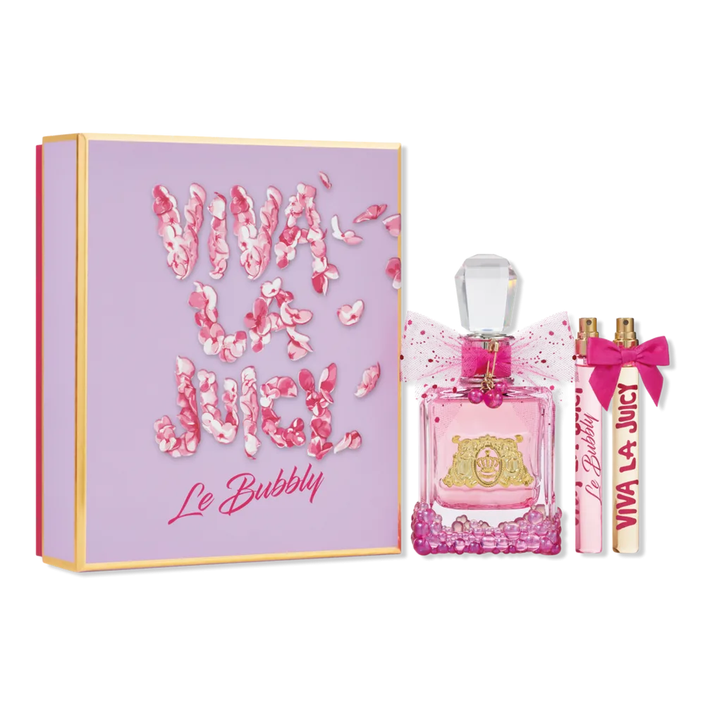 Viva La Juicy Le Bubbly Eau De Parfum 3 Piece Gift Set by Juicy Couture