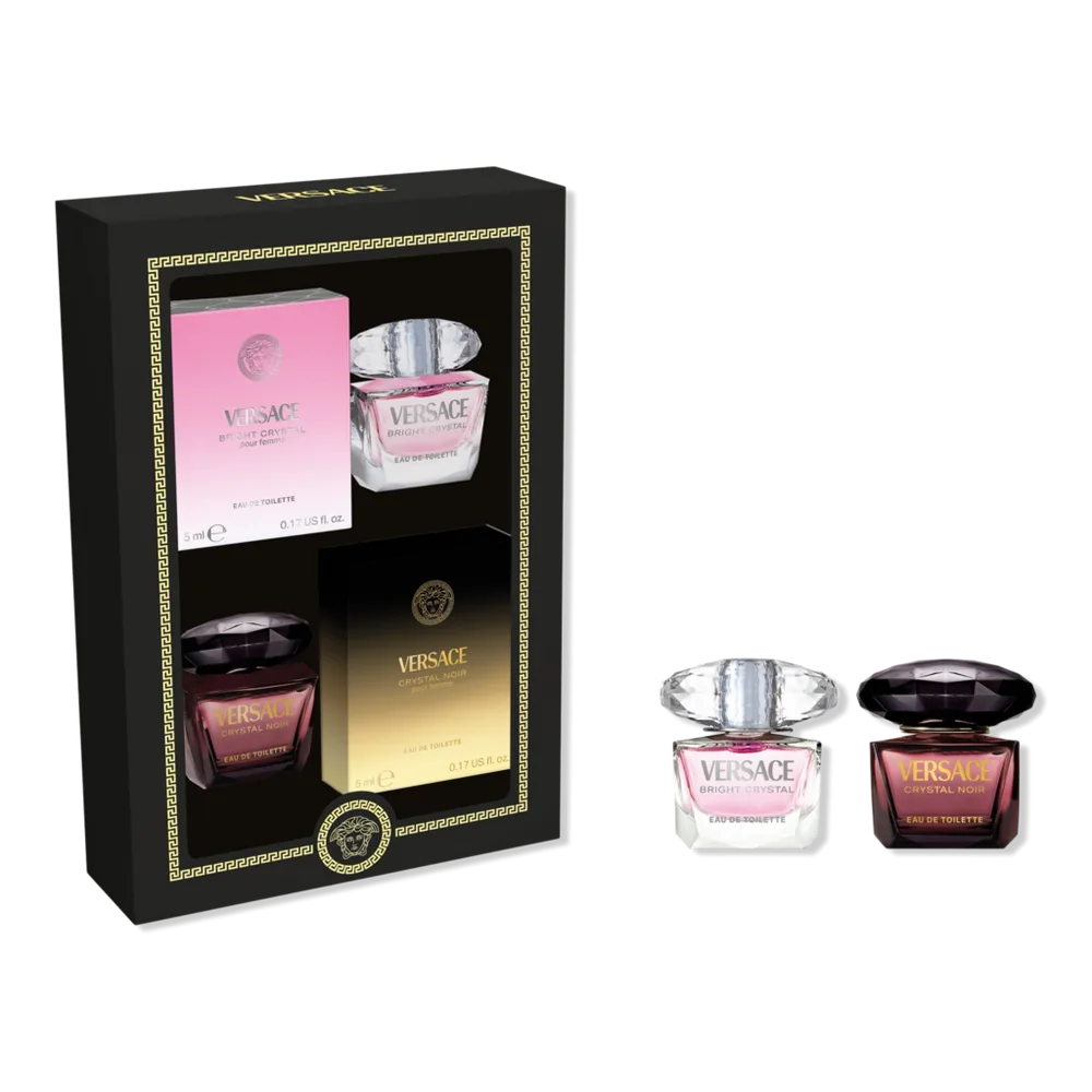 Bright Crystal & Crystal Noir Mini Duo by Versace