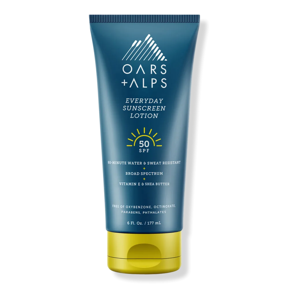 Everyday Sunscreen Lotion with SPF 50 by Oars + Alps