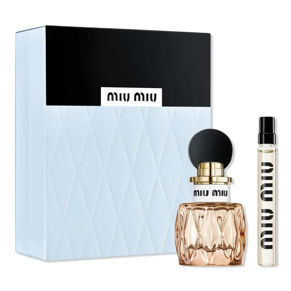Miutine Eau De Parfum Travel Duo Holiday Gift Set by Miu Miu