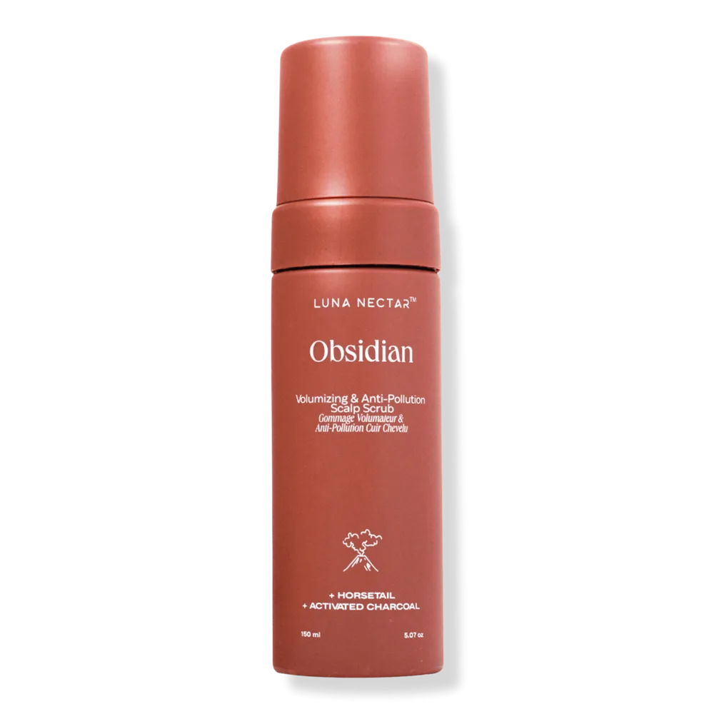 Obsidian Volumizing & Anti-Pollution Scalp Scrub by Luna Nectar