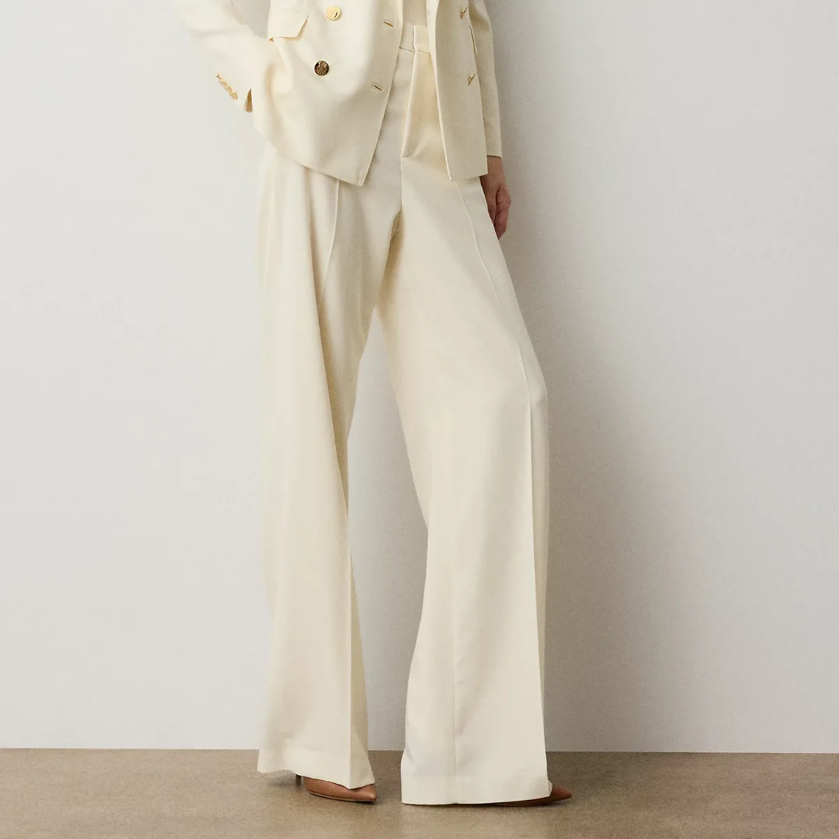 Dean II Wool Gabardine Trousers by Ralph Lauren Collection