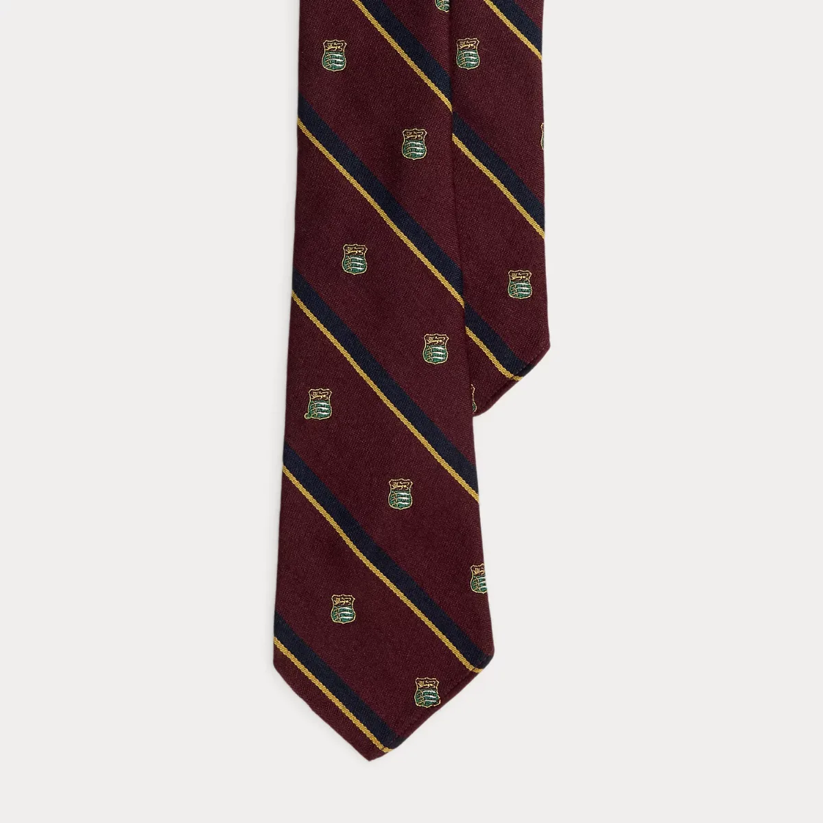 Vintage-Inspired Striped Club Tie by Polo Ralph Lauren