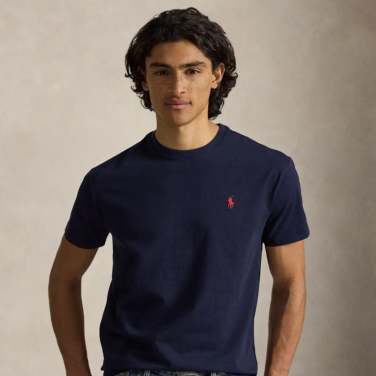 Classic Fit Jersey Crewneck T-Shirt by Polo Ralph Lauren