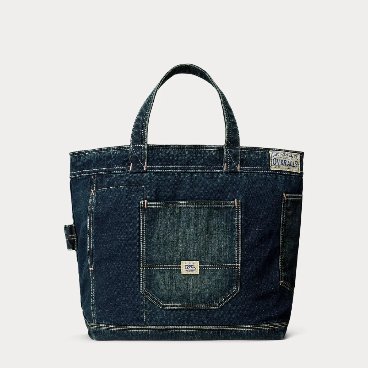 Indigo Canvas Tote by Ralph Lauren RRL
