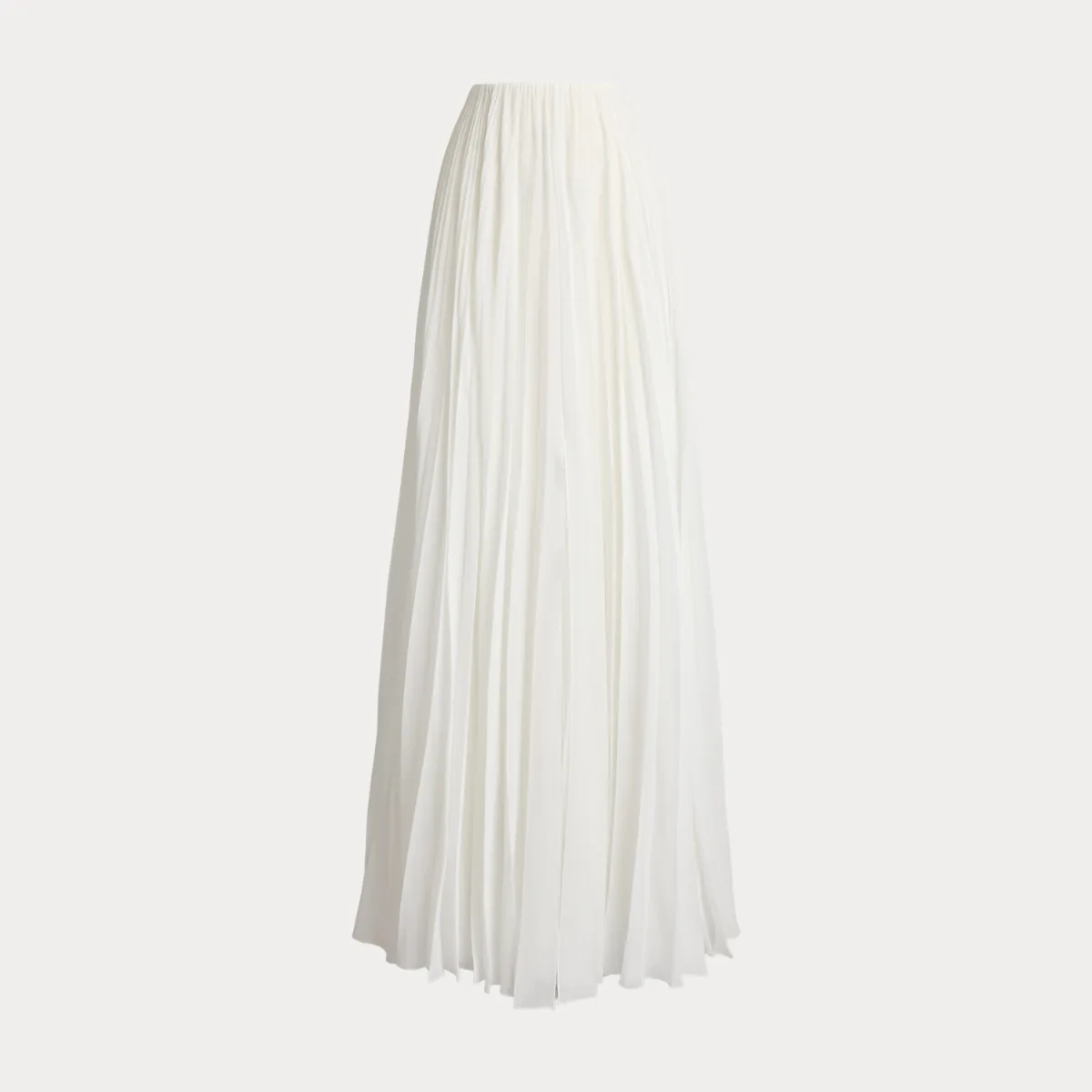 Niccola Pleated Jersey Maxiskirt by Ralph Lauren Collection